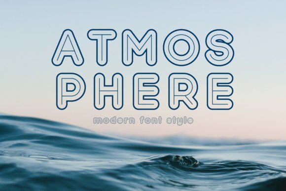 Atmosphere: A Clean Display Font for Campaign-Ready Headlines
