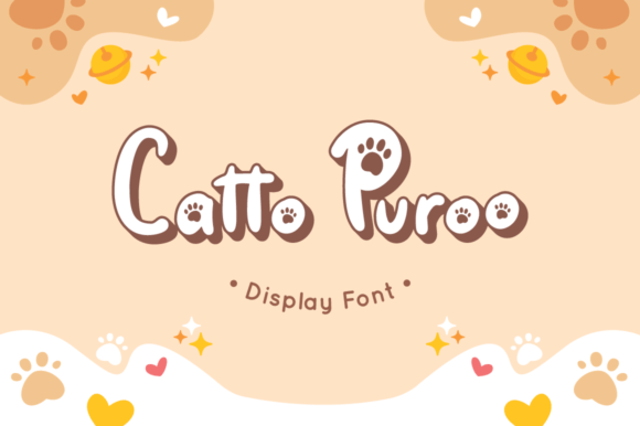 Catto Puroo: A Playful Display Font That Builds Brand Charm