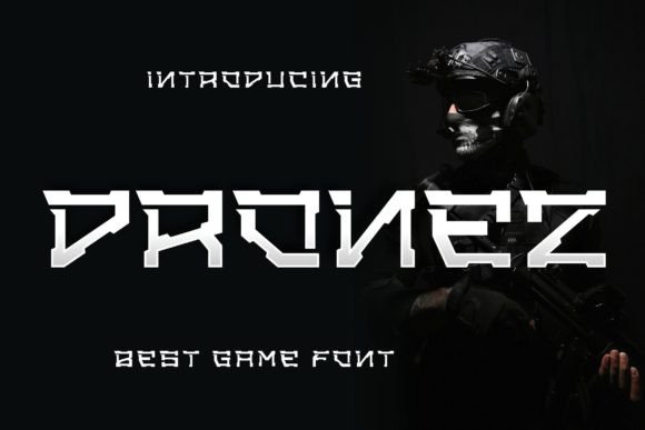 Dronez: A Display Font That Breathes Quiet Confidence