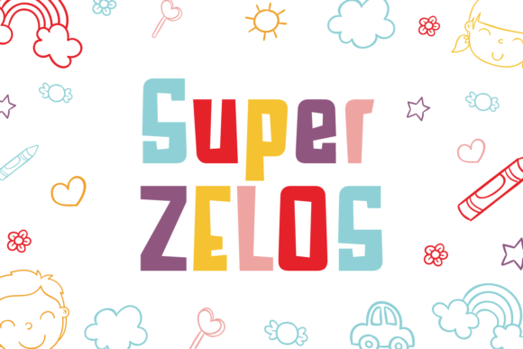 Super Zelos: A Display Font That Makes Your Campaign Smile