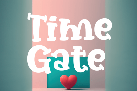 Time Gate: A Display Font That Commands Attention
